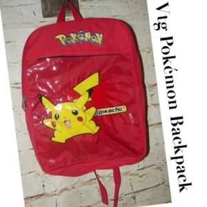 pikachu backpack 90s